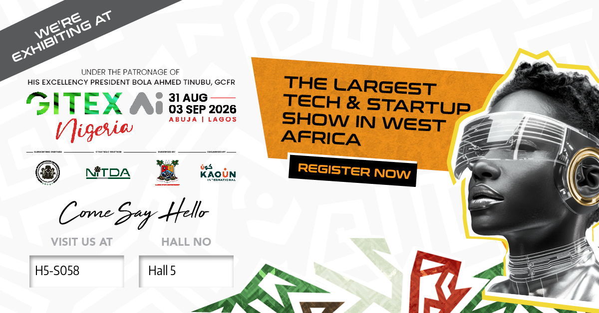Kasookoo at GITEX Nigeria 2026 — book a demo or transform your communications